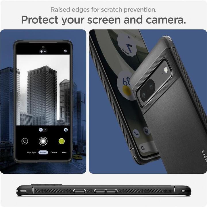 Image du produit Spigen Rugged Armor Case pour Google Pixel 7 - noir mat (Google Pixel 7)