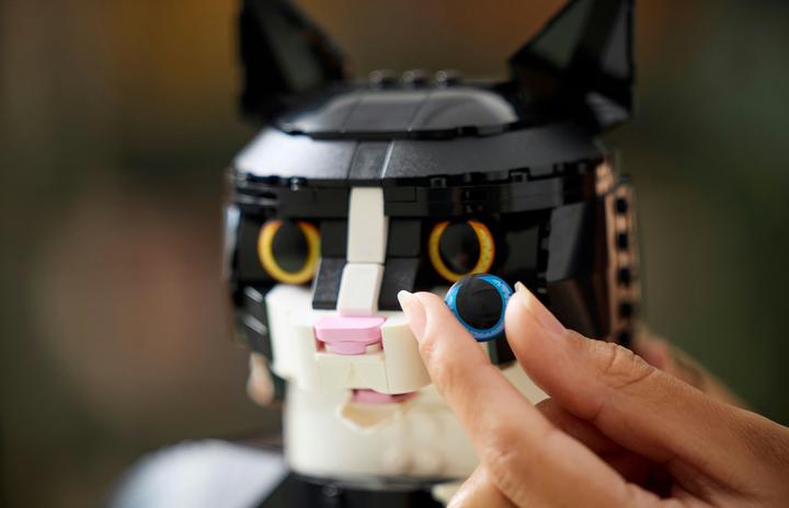 Image du produit LEGO Chat noir et blanc (21349, LEGO Ideas, LEGO difficiles à trouver)