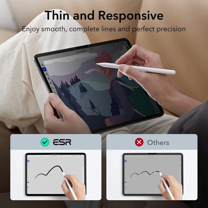 Produktbild ESR Magnetic (abnehmbar) Privacy Displayschutzfolie (1 Stück, iPad Air 11 2024 (M2))