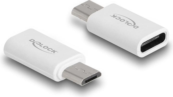 Immagine prodotto Delock 5 in 1 Cavo USB per dati e ricarica e adattatore PD 3.0 60 W bianco (0.10 m, USB 2.0)