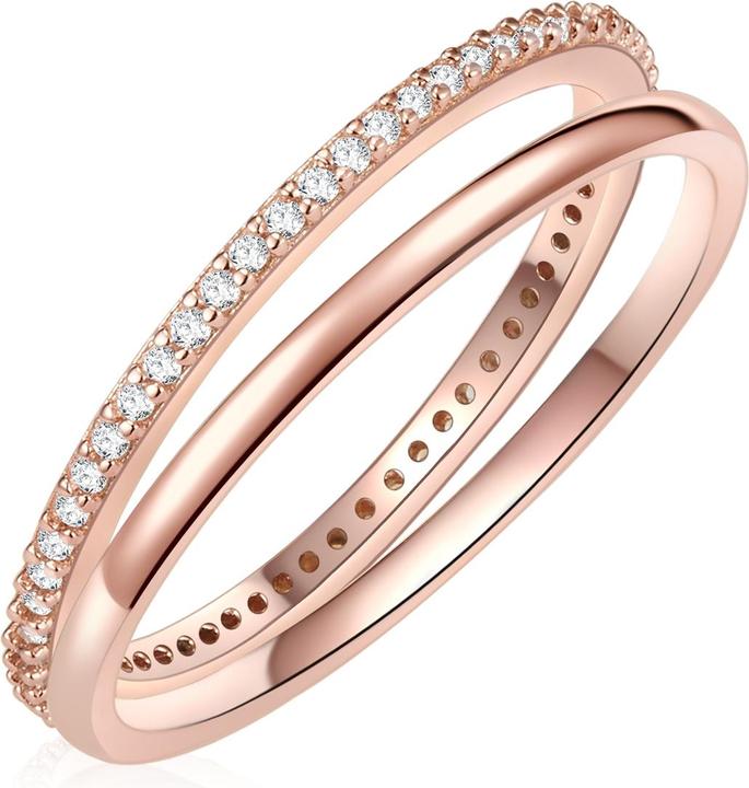 Immagine prodotto Lulu & Jane Ottone zirconia oro rosa - 33374 (56)