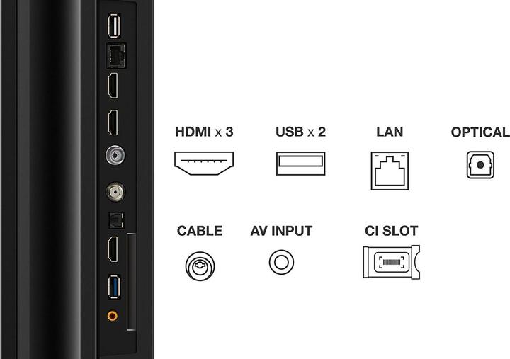 Produktbild TCL 43P755 (43", LED, 4K, 2024)