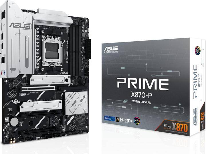Image du produit ASUS PRIME X870-P (ATX, X870, AM5, DDR5) (AM5, AMD X870, ATX)