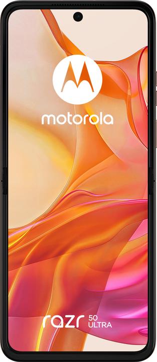 Productafbeelding Motorola RAZR 50 Ultra 12/512 GB Perzik Fuzz (512 GB, Perzikpluis, 6.90", SIM + eSIM, 50 Mpx, 5G)