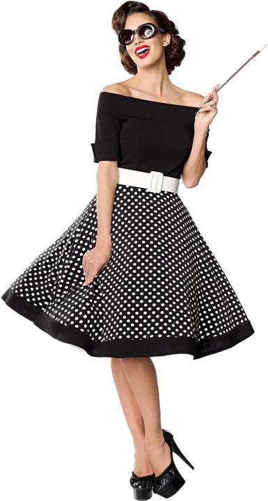 Produktbild Belsira schulterfreies Swing-Kleid (XS)
