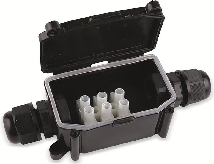 Actual product image Optonica Cable junction box, Outdoor 6643, IP 68, 0.5...2.5mm², 250V/16A