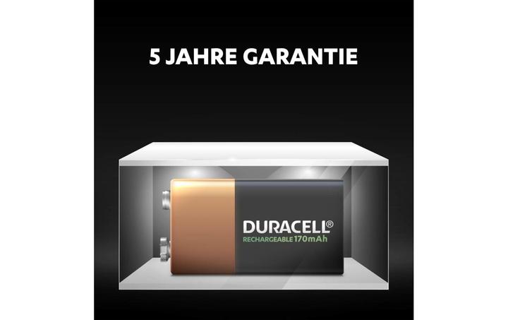 Actual product image Duracell Recharge Ultra (1 pcs., 9V Block, 170 mAh)