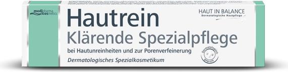 Produktbild Medipharma cosmetics hautrein klärende Spezialpflege, 20 ml Creme (Körpercreme, 20 ml)