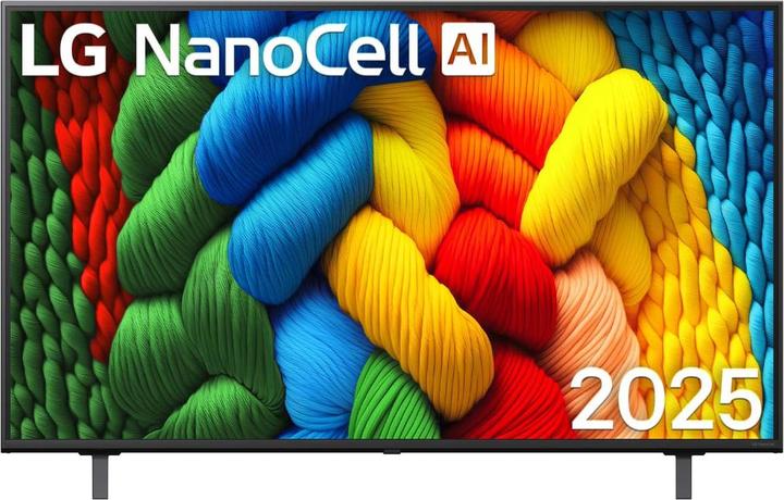 Produktbild LG 50NANO81A6A Ultra HD HDR NANO-TV 50 (126 cm) (50", NANO81, Nano-Cell, 4K, 2025)
