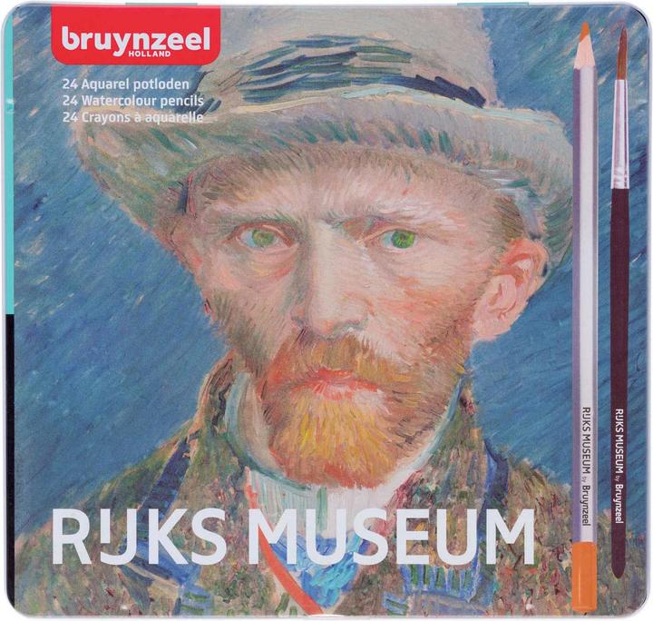 Image du produit Bruynzeel Crayons aquarelle Rijksmuseum (Multicolore, 24 x)