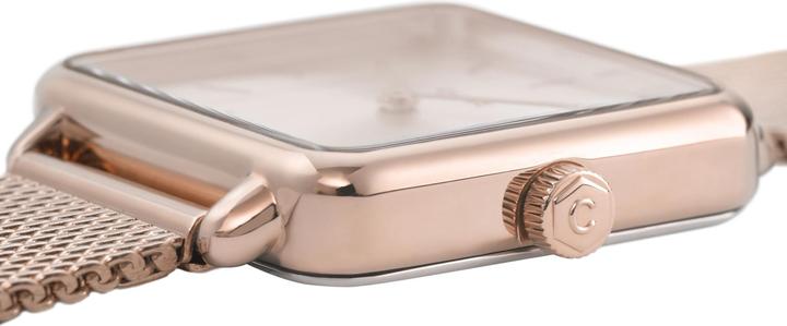 Produktbild Cluse La Tétragone Mesh Rosé (Analoguhr, 28 mm)