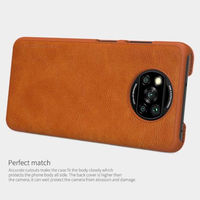 Image du produit Nillkin Série Qin (Xiaomi Poco X3 NFC, Xiaomi Poco X3 Pro)