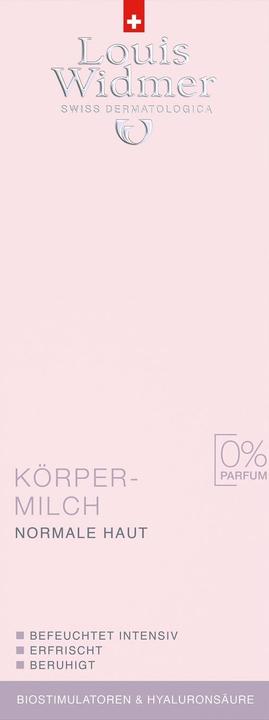 Produktbild Louis Widmer Körpermilch unparfümiert (Körpercreme, 200 ml)