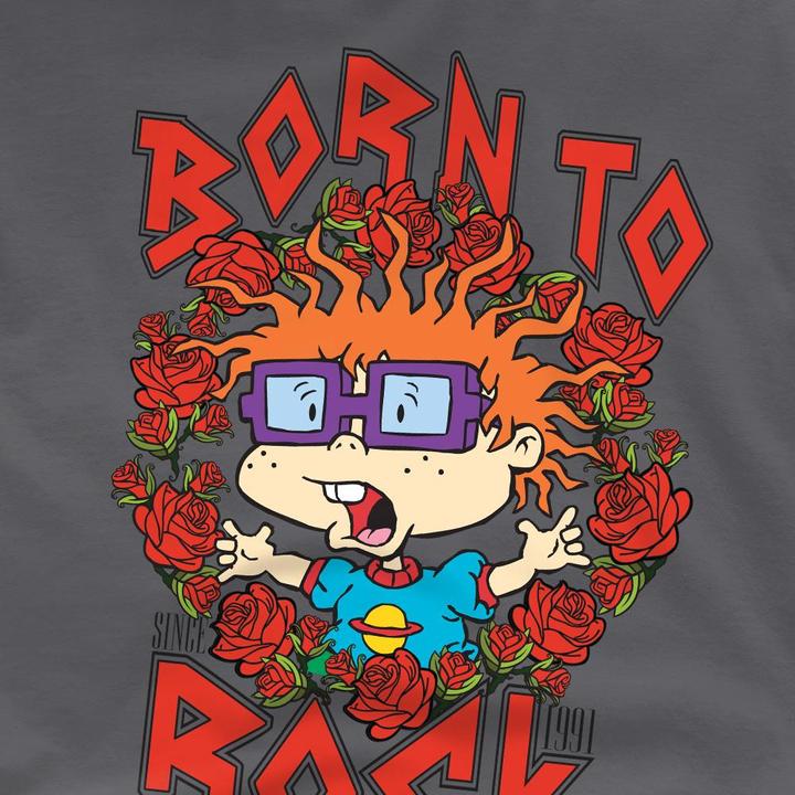 Immagine prodotto Rugrats Chucky Was Born To Rock Maglietta Uomo (4XL)