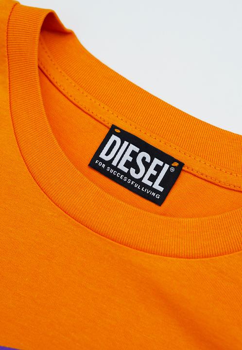 Image du produit Diesel Herren T-Shirt Crimson 100% Baumwolle – Casual Fit (XL)