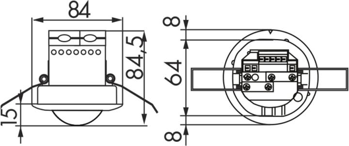 Actual product image BEG B.E.G. PD2N-M-1C-LED-EN (12 m)