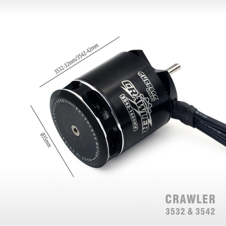 Produktbild Surpass Hobby Crawler outrunner brushless motor 3542 1850KV