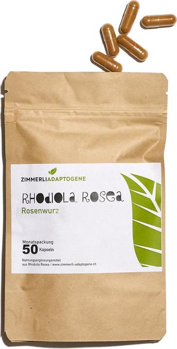 Zimmerli Adaptogene Rhodiola Kapseln (BIO) 50 Kapseln (1 Stück, Kapseln, 25 g)