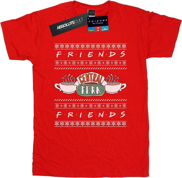 Friends Fair Isle Central Perk TShirt (L)
