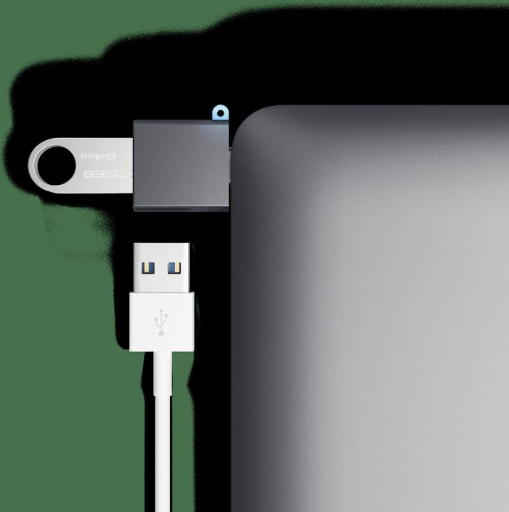 Produktbild Satechi USB-C zu (USB-A, USB Typ-C, 4 cm)