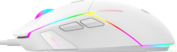 Actual product image Havit MS961 RGB Gaming Mouse 1200-12000 DPI (white) (Cable)