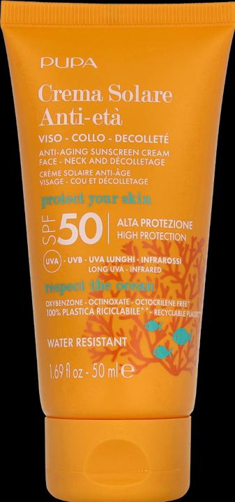 Pupa Milano Sunscreen Anti-Aging Cream (Sonnencreme, SPF 50, 50 ml)
