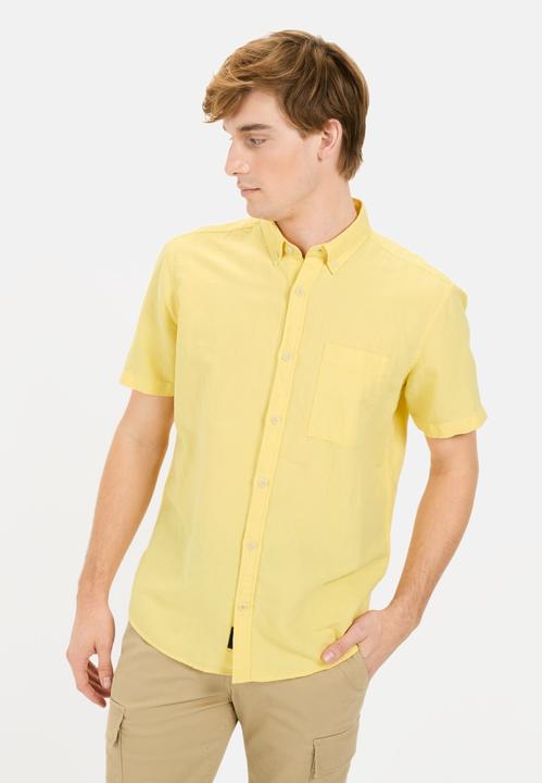 Immagine prodotto Camel Active Kurzarmhemd aus einem Baumwoll-Leinenmix (4XL)
