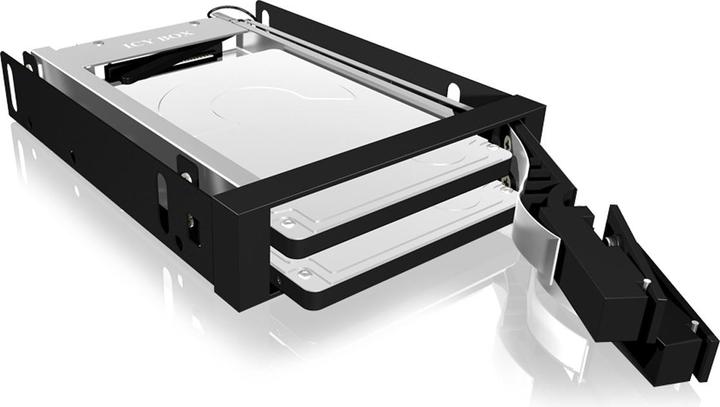 Actual product image Icy Box We-Ra. 2x2.5" SATAI-III in 3.5" IB-2227StS (b)