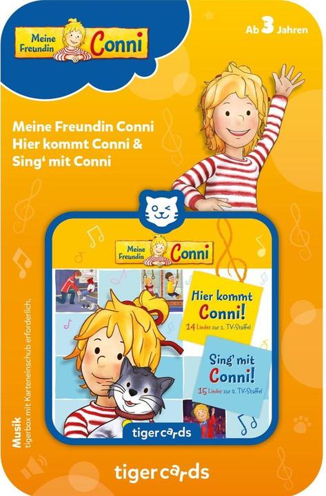 Produktbild Tigermedia tigercard - Meine Freundin Conni - Hier kommt Conni & Sing mit Conni (Deutsch)