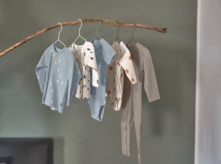 Actual product image Lässig Long Sleeve Swaddling Body Blocks Light Blue Size 68 (62, 68)