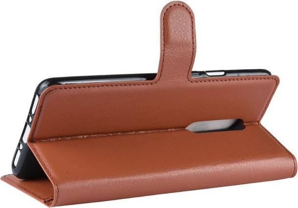 Actual product image MU Classic Litchi Leather Bookcover Series (OnePlus 7 Pro)