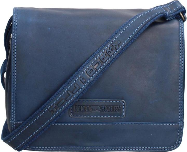 Image du produit Hill Burry Herren Umhängetasche - Talos Modell - 100% Leder - 23.0 X 21.0 X 8.0 Cm