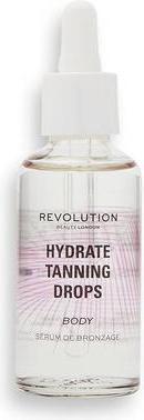 Actual product image Makeup Revolution Hydrate Tanning Drops - 50ml (Self tanning foam, 50 ml)