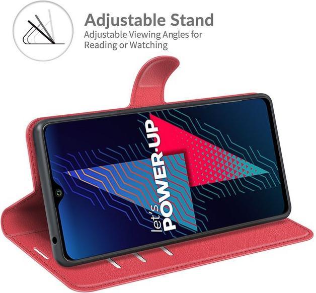 Actual product image MU Classic Litchi Leather Bookcover Series (Wiko Power U30)