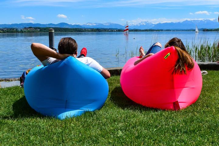 Actual product image Air Bag Inflatable lounger