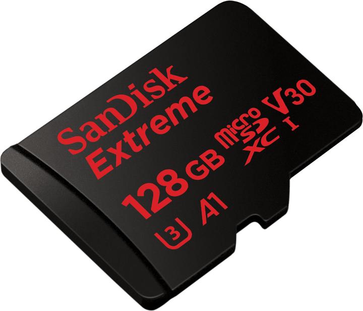 Produktbild SanDisk Extreme microSD A1 (128 GB, microSDXC, U3, UHS-I)