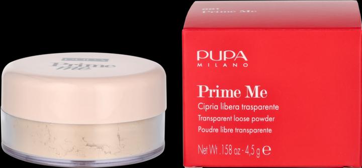 Actual product image Pupa Milano Pupa - Prime Me Fixative Loose Pudding Transparent 4.5G (001 Translucent)