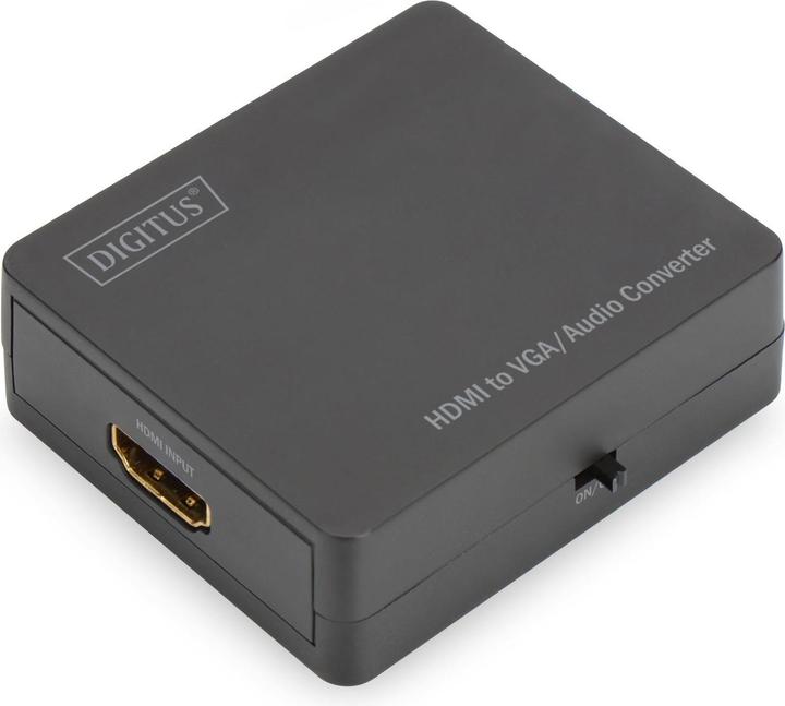 Image du produit Digitus DS-40310 Multimédia HDMI - Convertisseur VGA/Audio (Analogique -> Numérique)