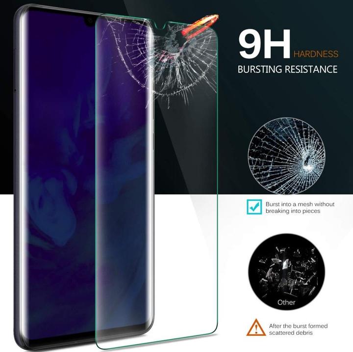 Image du produit Screenguard Huawei P30 Protection en verre Case Friendly Design (1 pièce(s), Huawei P30)