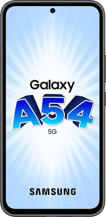 Actual product image Samsung Galaxy A54 5G (128 GB, Awesome Graphite, 6.40", Dual SIM, 50 Mpx, 5G)