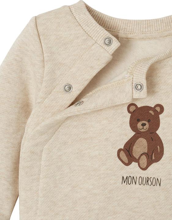 Actual product image Vertbaudet Baby-Set mit Teddyprint: Wickeljacke & Hose (74)