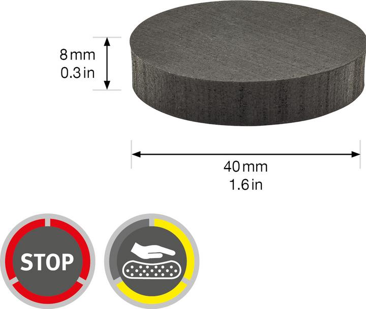Actual product image Vibrationsdämpfer (Stop dampers, 4 Piece)