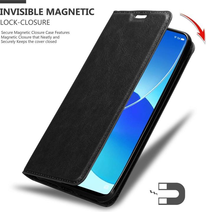 Immagine prodotto Cadorabo Libro Invis. Coperchio magnetico (Oppo Reno 6 5G)