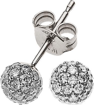 Image du produit Muau Boucles d'oreilles (Or blanc 750/18K)