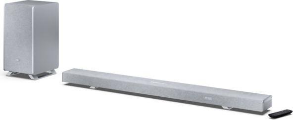 Produktbild Sharp Speakers HT-SBW55121(SL) Q 5.1.2 Dolby Atmos/ DTS:X Soundbar with Wireless Subwoofer, Silver | (400 W, 5.1.2 Kanal)