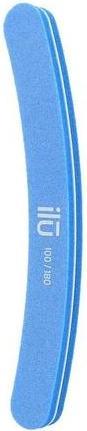 Image du produit Tools for Beauty T4B ILU Fichier d'ongles bleu double face pour manucure et pédicure Forme incurvée 100/180 Grit