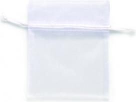 Immagine prodotto Glorex Sacchetto di organza 10x12,5 cm 5pz bianco (Borsa in organza, 5 x)