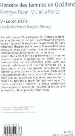 Produktbild Histoire des femmes en Occident (Französisch, Duby Georges, Perrot Michelle, 2002)