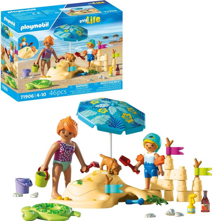 Actual product image Playmobil Family fun on the beach (71906, Playmobil My Life)