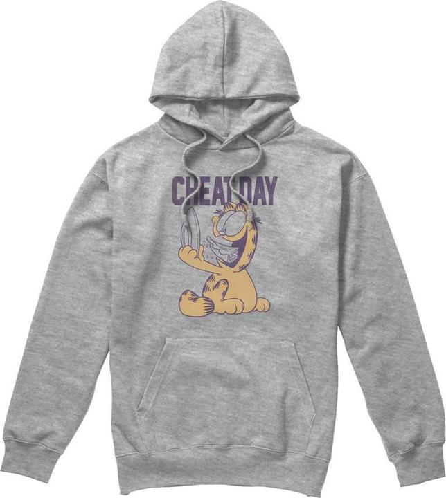 Immagine prodotto Garfield Cheat Day Felpa con Cappuccio Uomo (L)